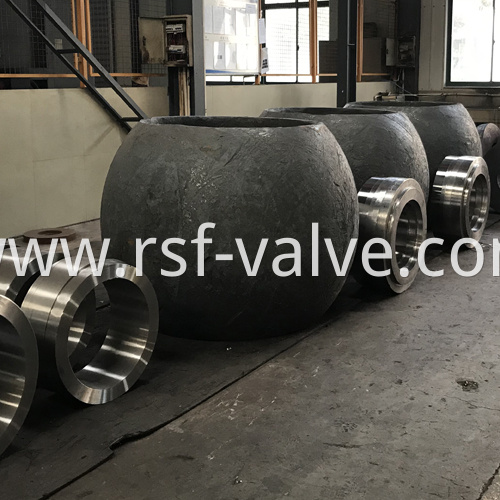 Ball Valve Part Rough Machining Body Ball